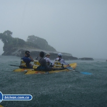 Bicivan Tour Kayak Mar Bahia Malaga Juanchaco Ladrilleros Pacifico Colombia