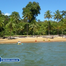 Bicivan Tour Kayak Mar Bahia Malaga Juanchaco Ladrilleros Pacifico Colombia