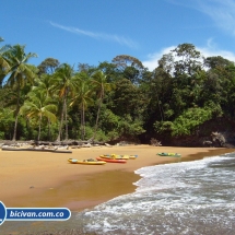 Bicivan Tour Kayak Mar Bahia Malaga Juanchaco Ladrilleros Pacifico Colombia