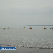 Bicivan Tour Kayak Mar Bahia Malaga Juanchaco Ladrilleros Pacifico Colombia