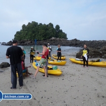 Bicivan Tour Kayak Mar Choco Nuqui Bahiasolano Utria Pacifico Colombia